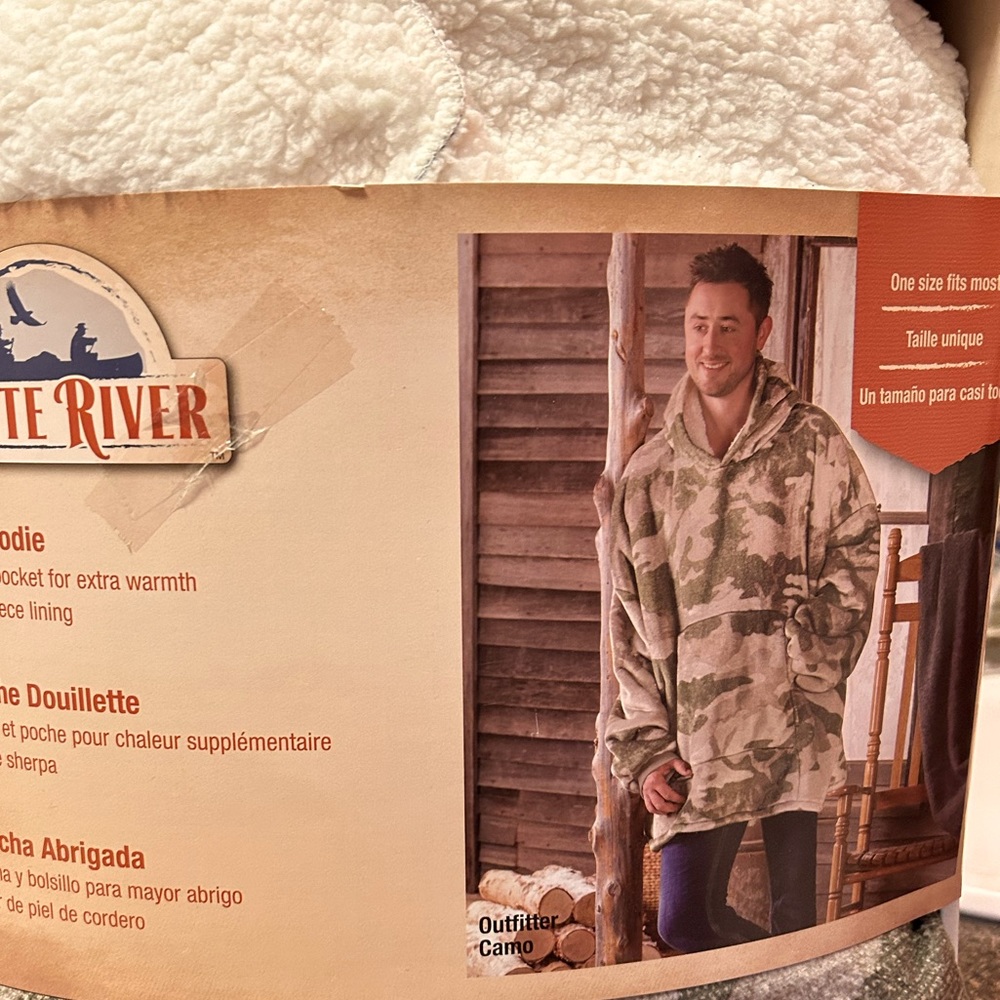 Mens Cozy Hoodie - Camouflage